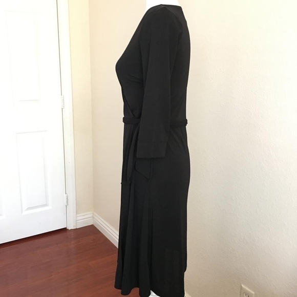Sigrid Olsen faux wrap dress, classic , knee length - Picture 6 of 6